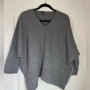 Oska Oversized Merino Wool Grey Sweater Size M
